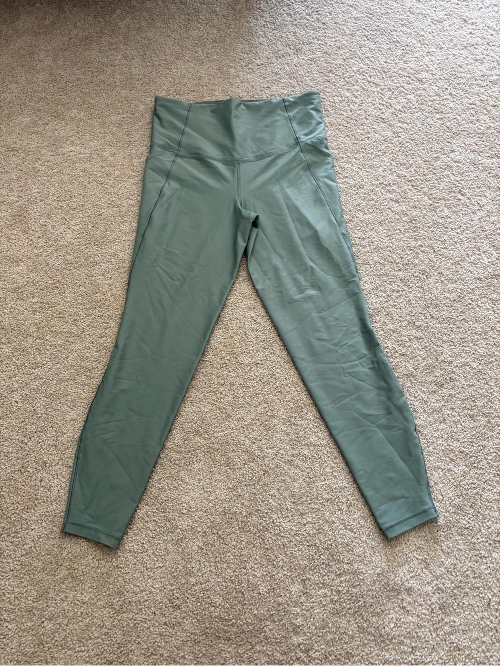 All in Motion Effortless Support High Rise 7/8 Leggings – Green – Size M